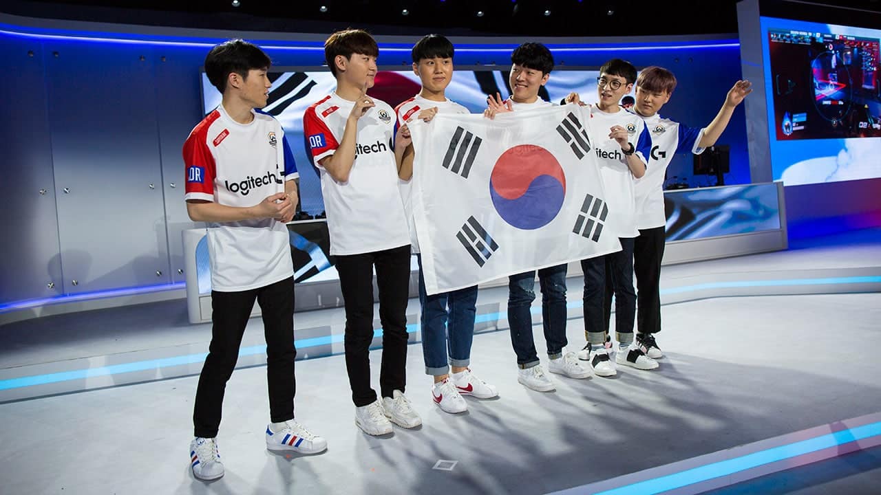 eSports World Champions 2017 Overwatch South-Korea