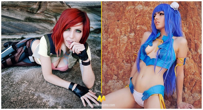Sexy video game cosplay