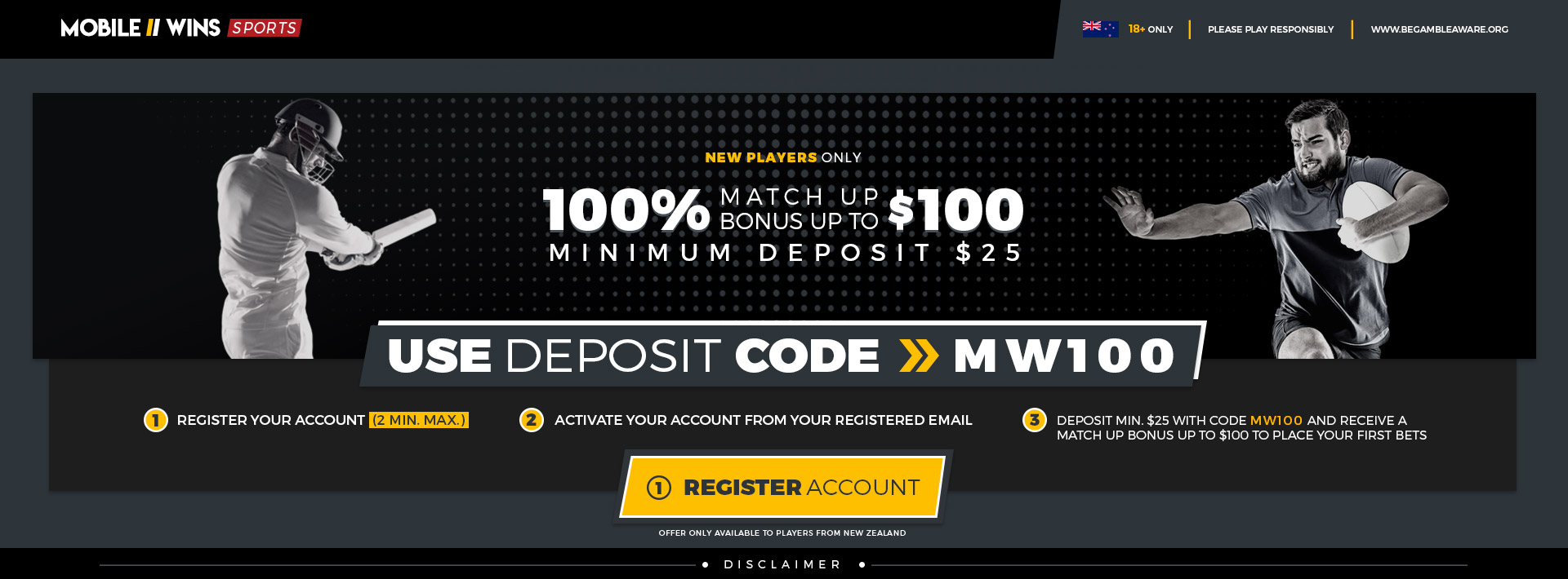 $100 Sports Bonus