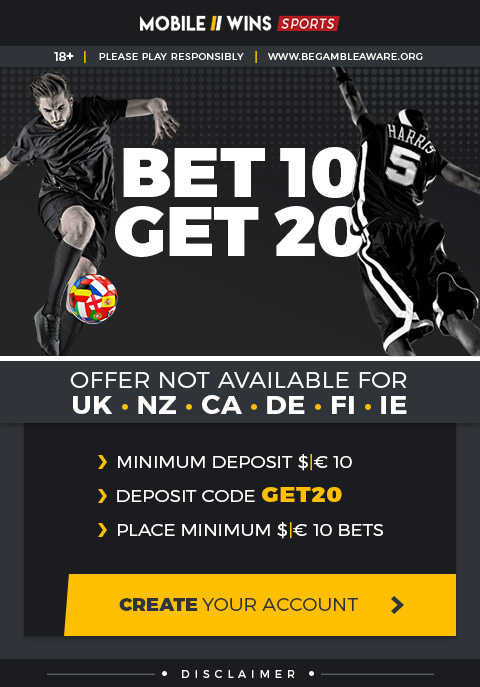 Bet 10 Get 20