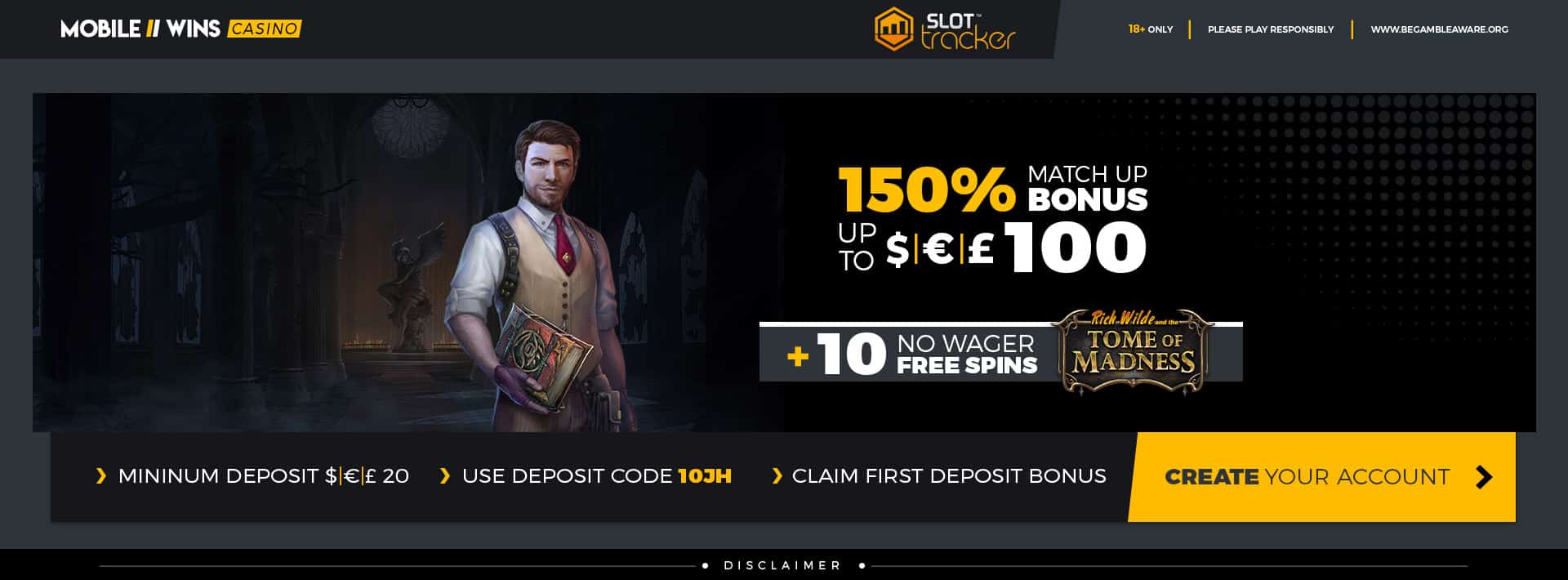 Promotion 150% + 10FS