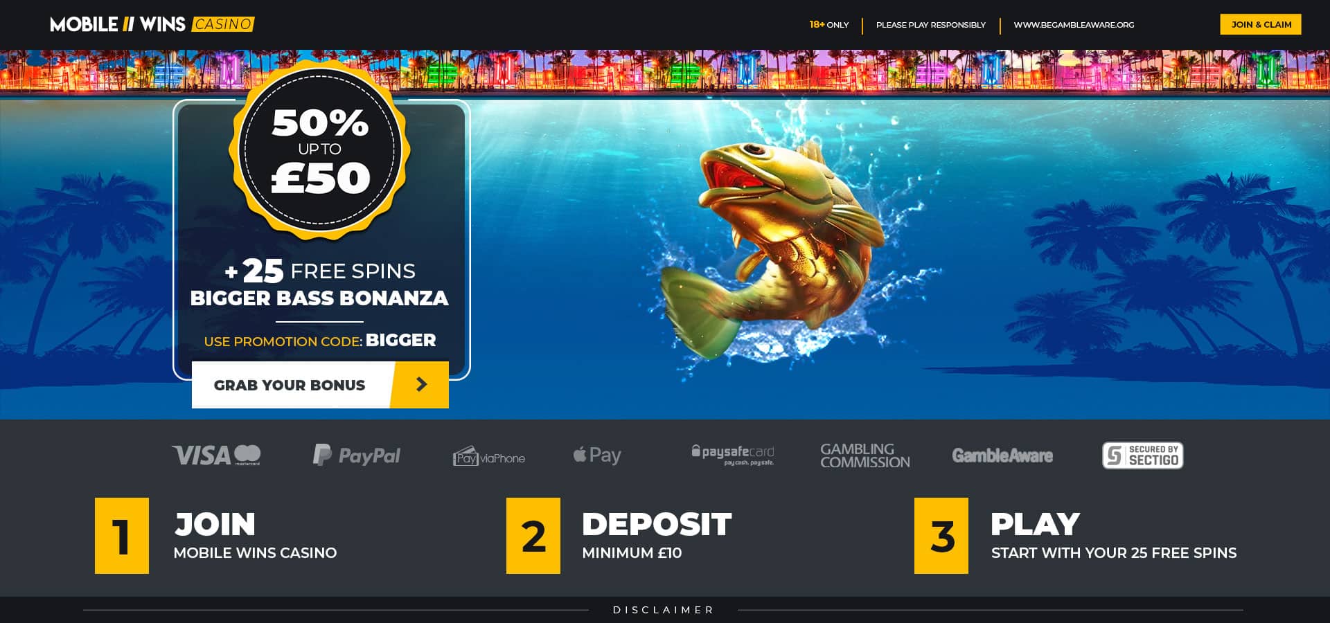 Promotion 50% + 25FS