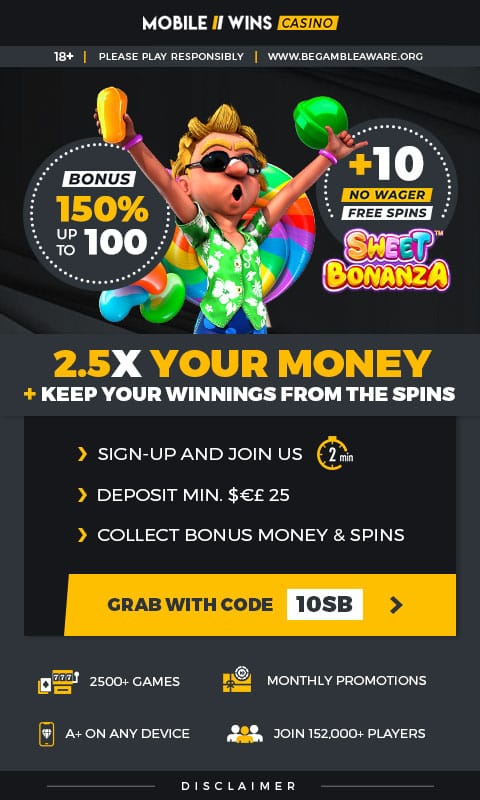 Promotion 150% + 10FS